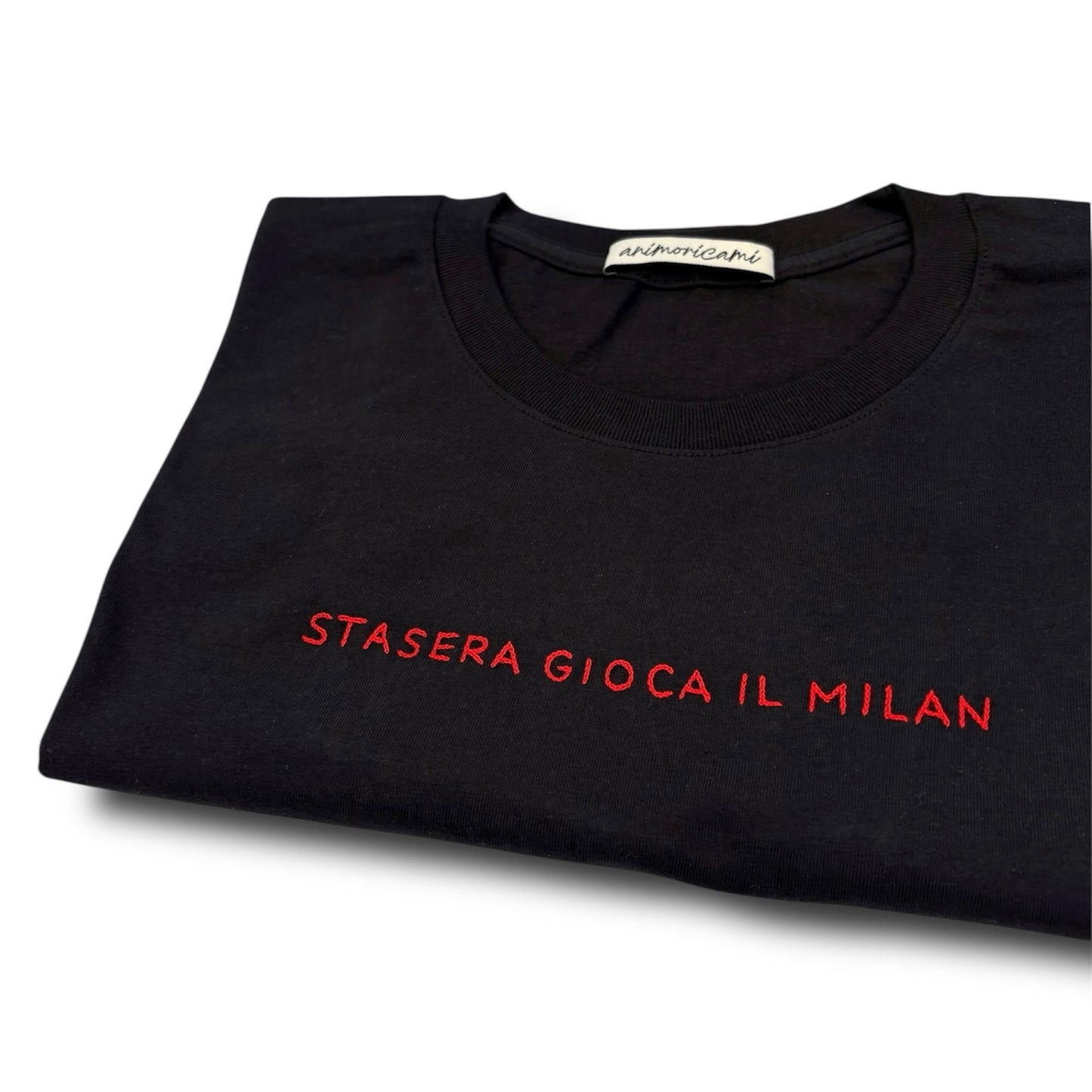Maglietta "Stasera gioca il Milan”