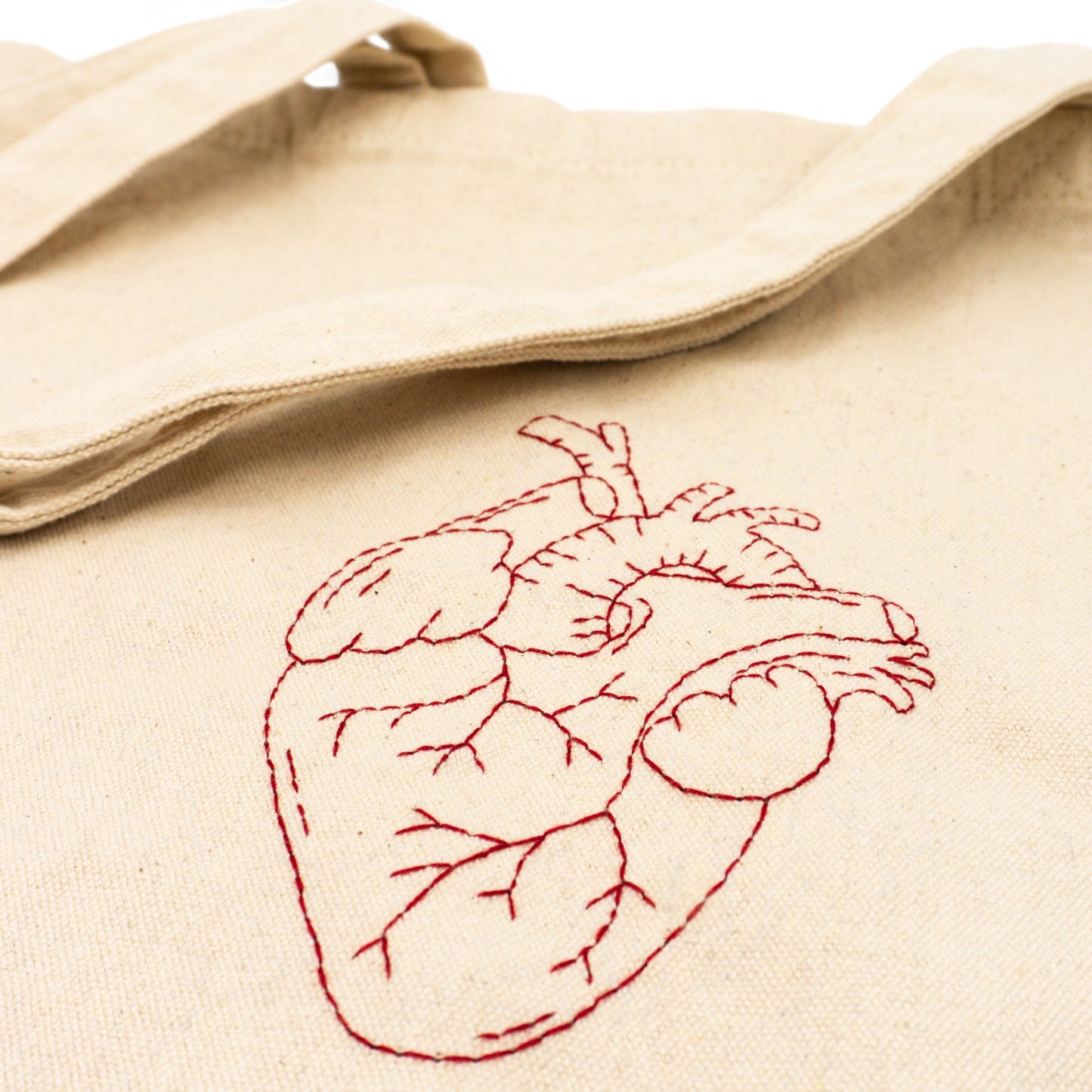 Tote bag "Cuore anatomico"