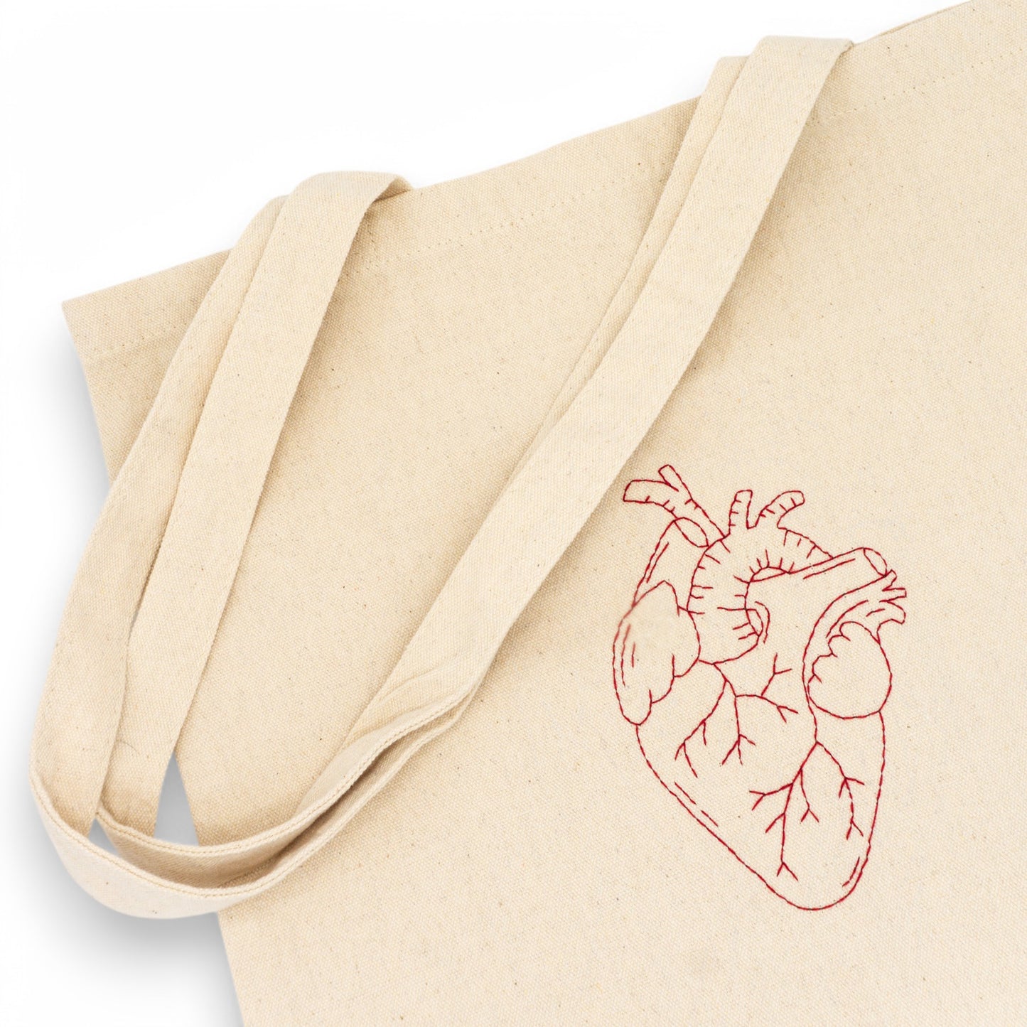 Tote bag "Cuore anatomico"