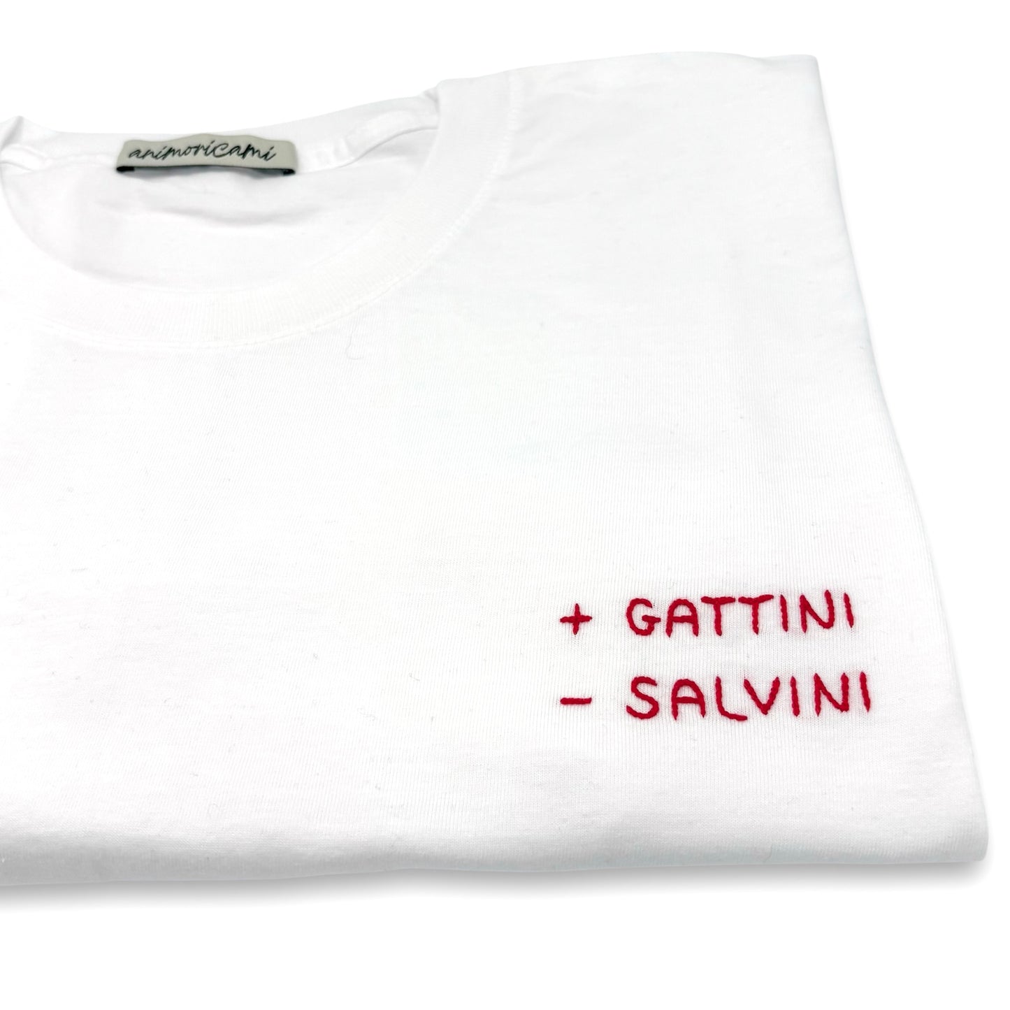 Maglietta "+ Gattini - Salvini"