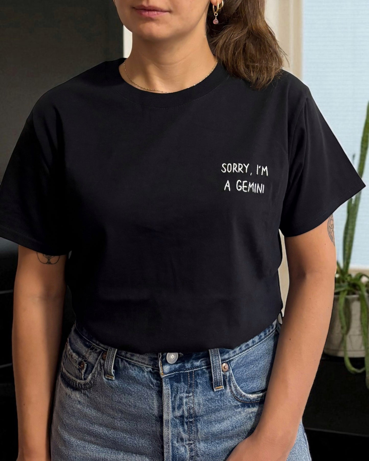 Maglietta "Sorry, I'm a gemini"