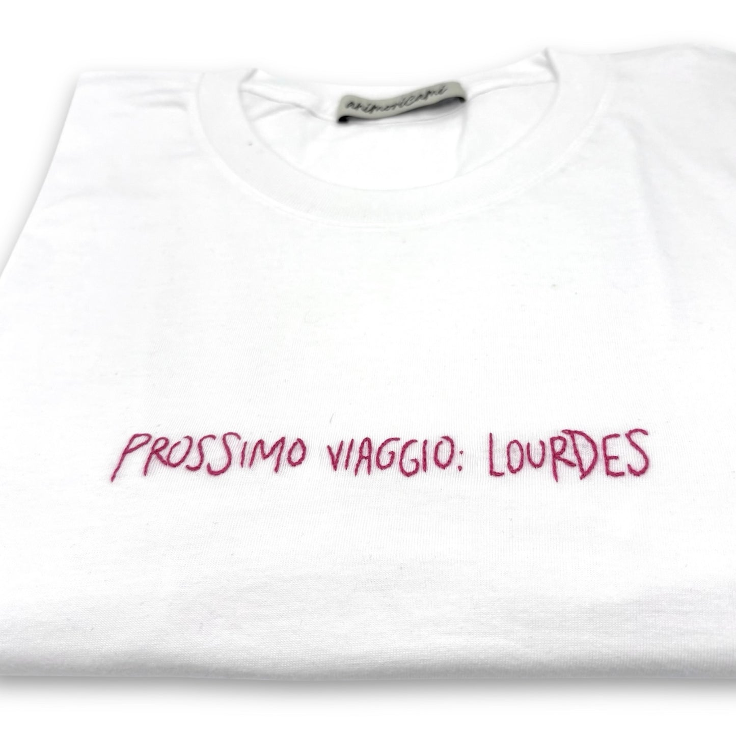 Maglietta "Prossimo viaggio: Lourdes"
