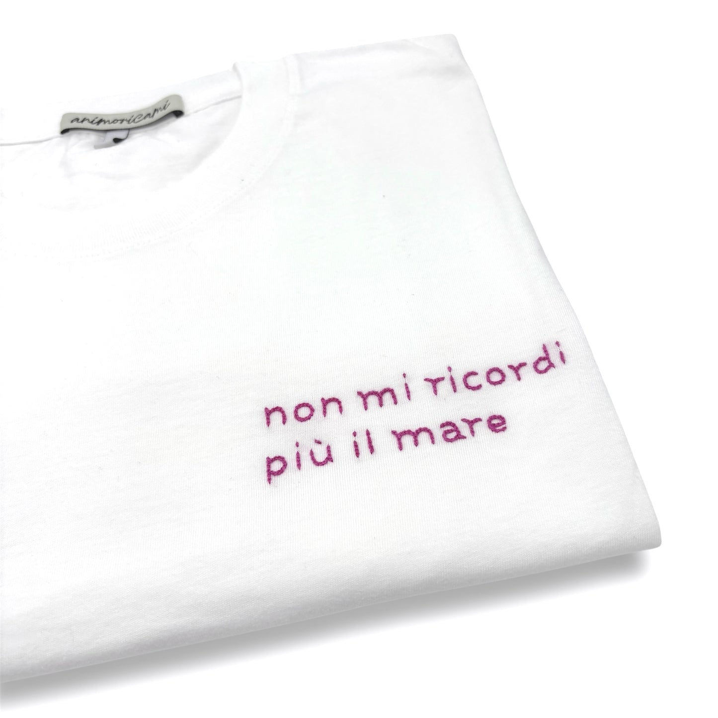 Maglietta "Non mi ricordi più il mare"