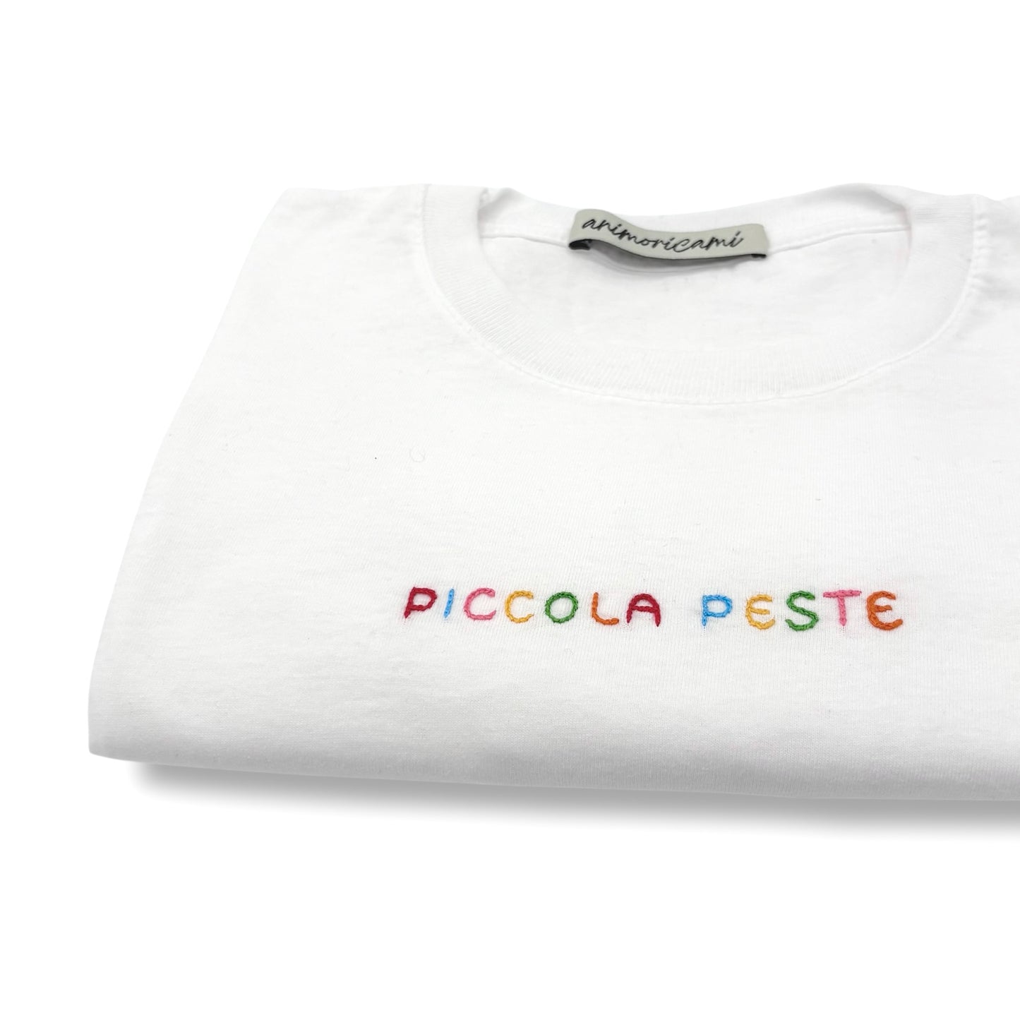 Maglietta bambino/a "Piccola peste" 2-15 anni