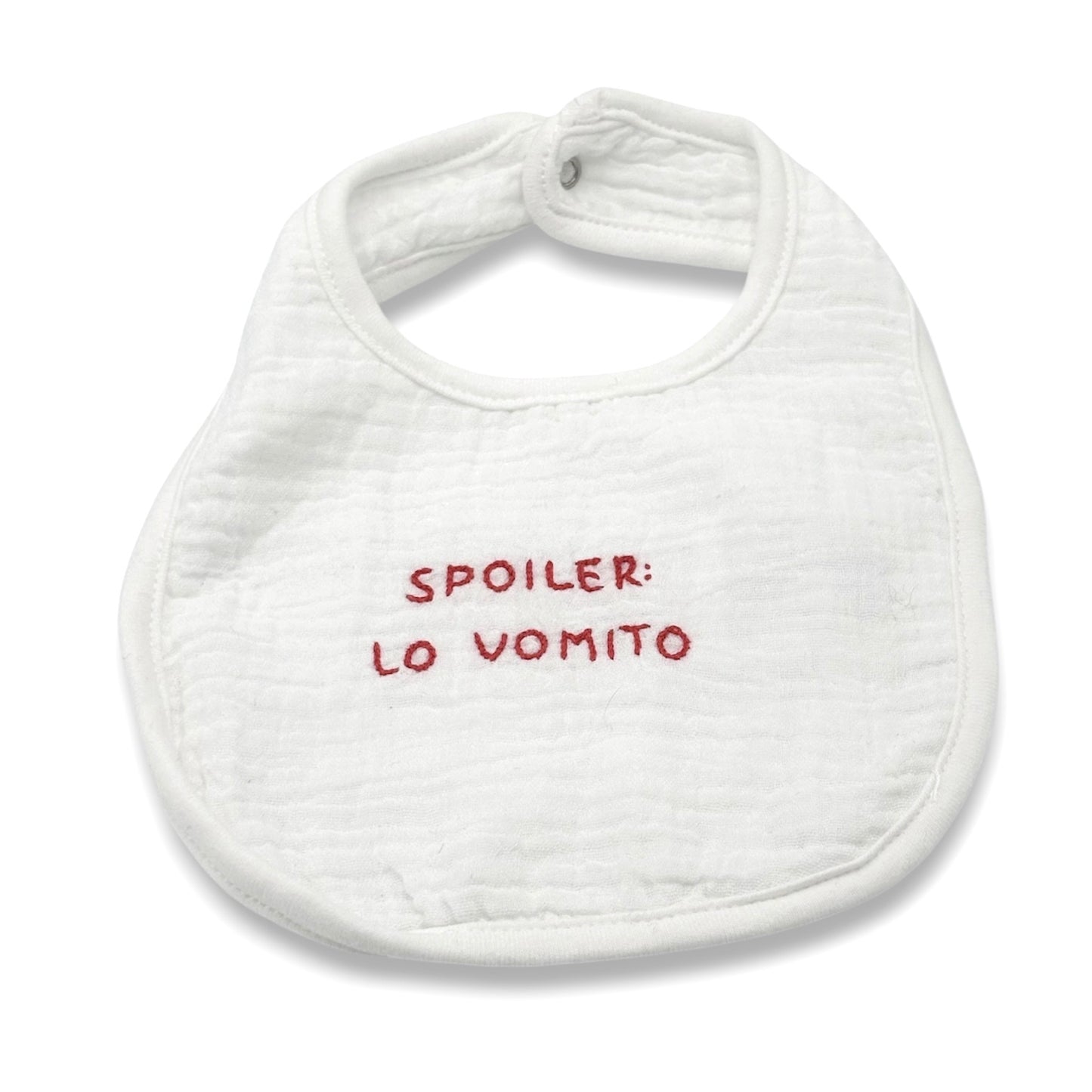Bavaglino "Spoiler: lo vomito"