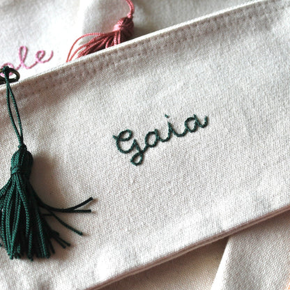 Astuccio con nome