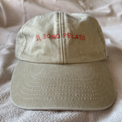 Cappellino "Sì, sono pelato"