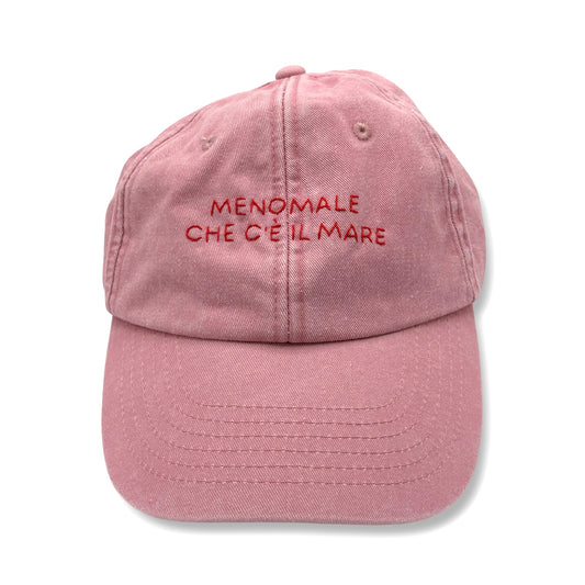 Cappellino "Menomale che c'è il mare"