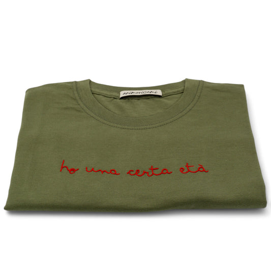 Maglietta "Ho una certa età"