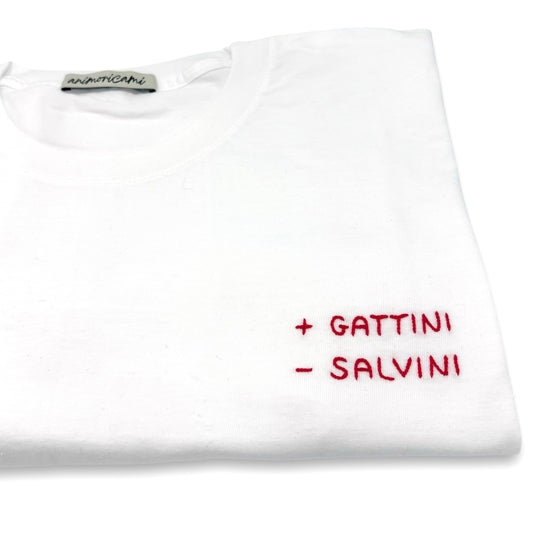Maglietta "+ Gattini - Salvini"