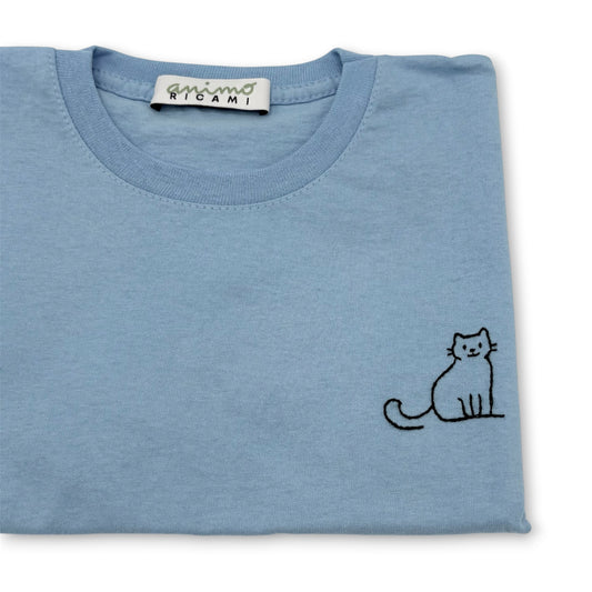 Maglietta "Gatto minimal"