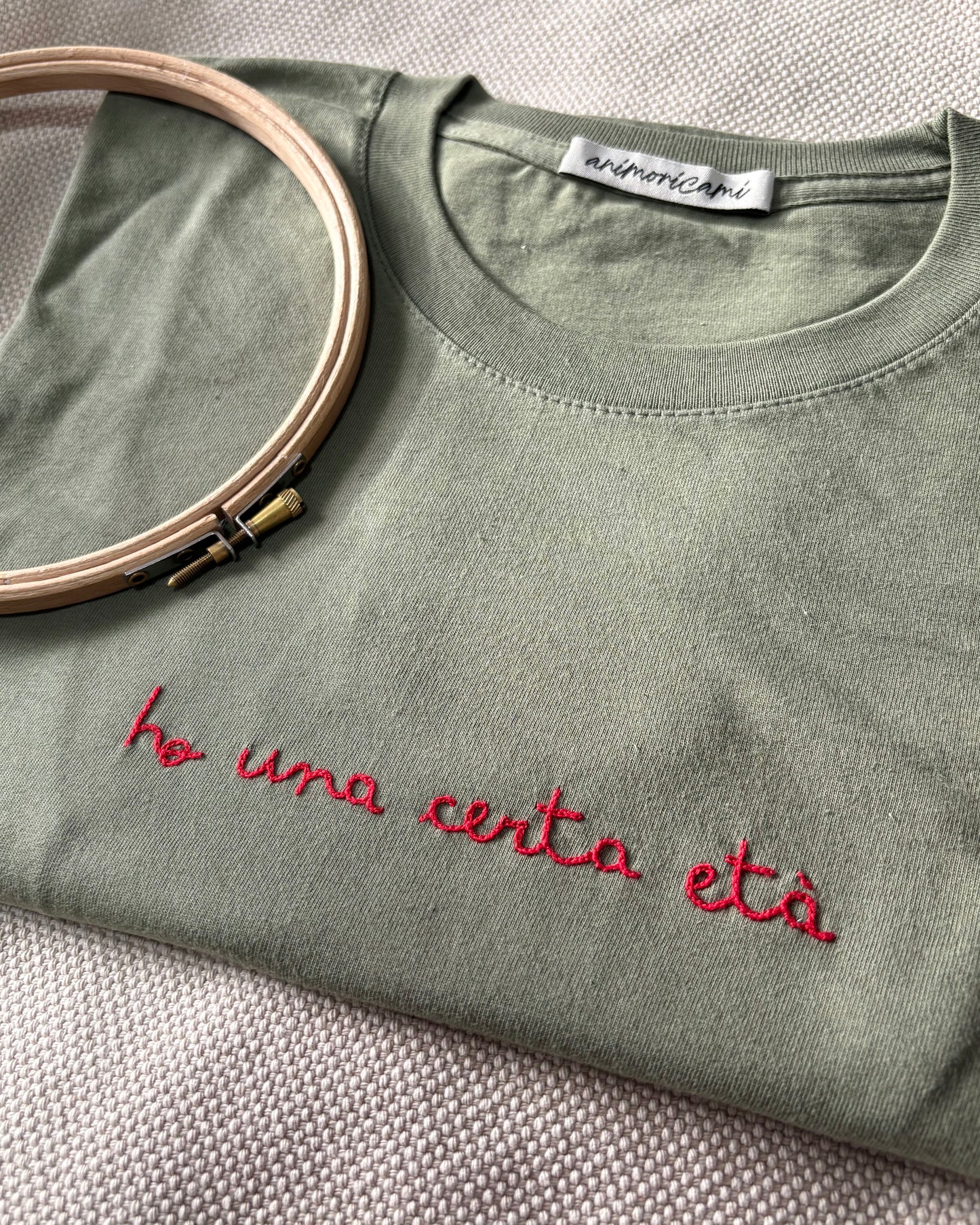 Maglietta "Ho una certa età"