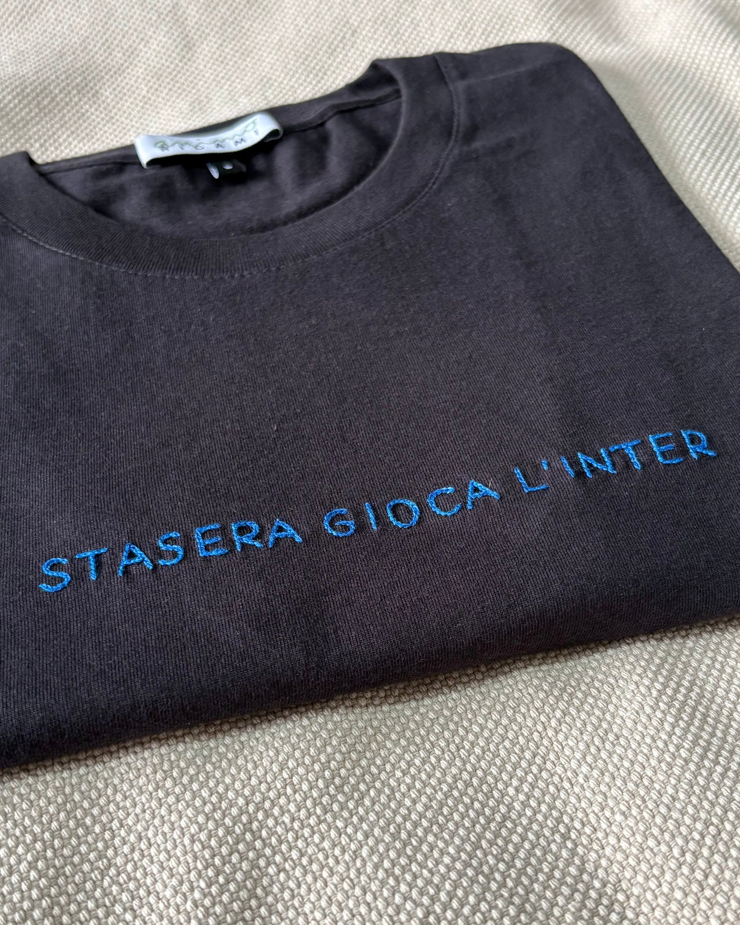 Maglietta "Stasera gioca l’Inter”