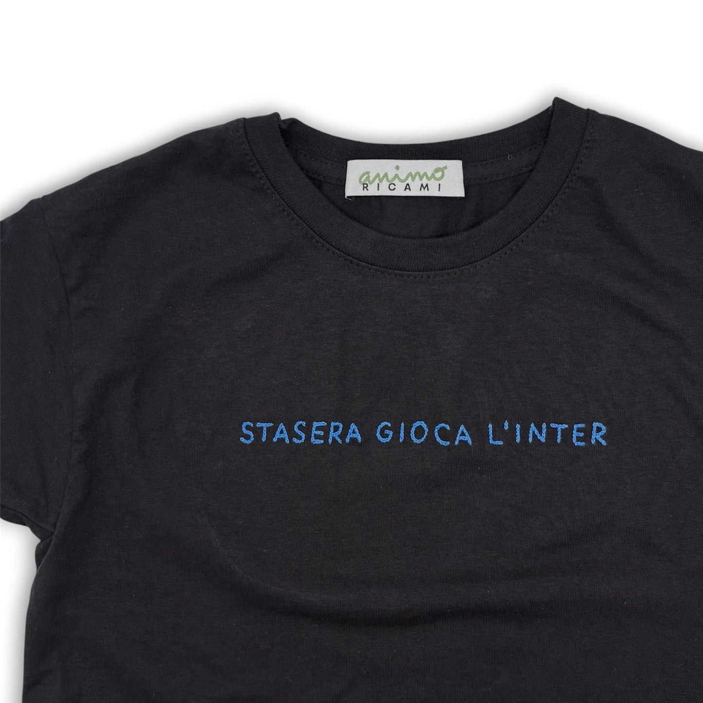 Maglietta bambino/a "Stasera gioca l'Inter"