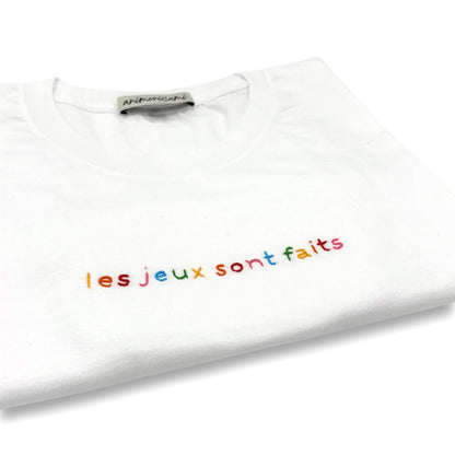 Maglietta "Les jeux sont faits"