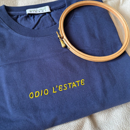 Maglietta "Odio l'estate"