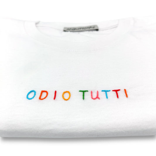 Maglietta "Odio tutti"