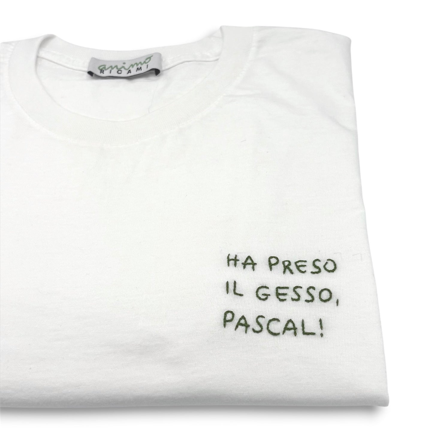 Maglietta "Ha preso il gesso, Pascal!”