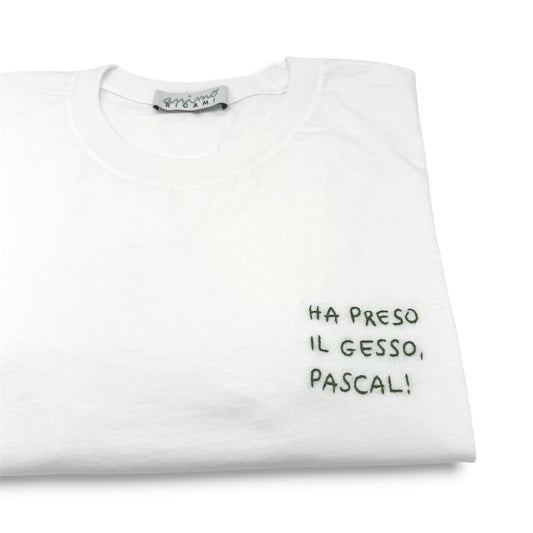 Maglietta "Ha preso il gesso, Pascal!”