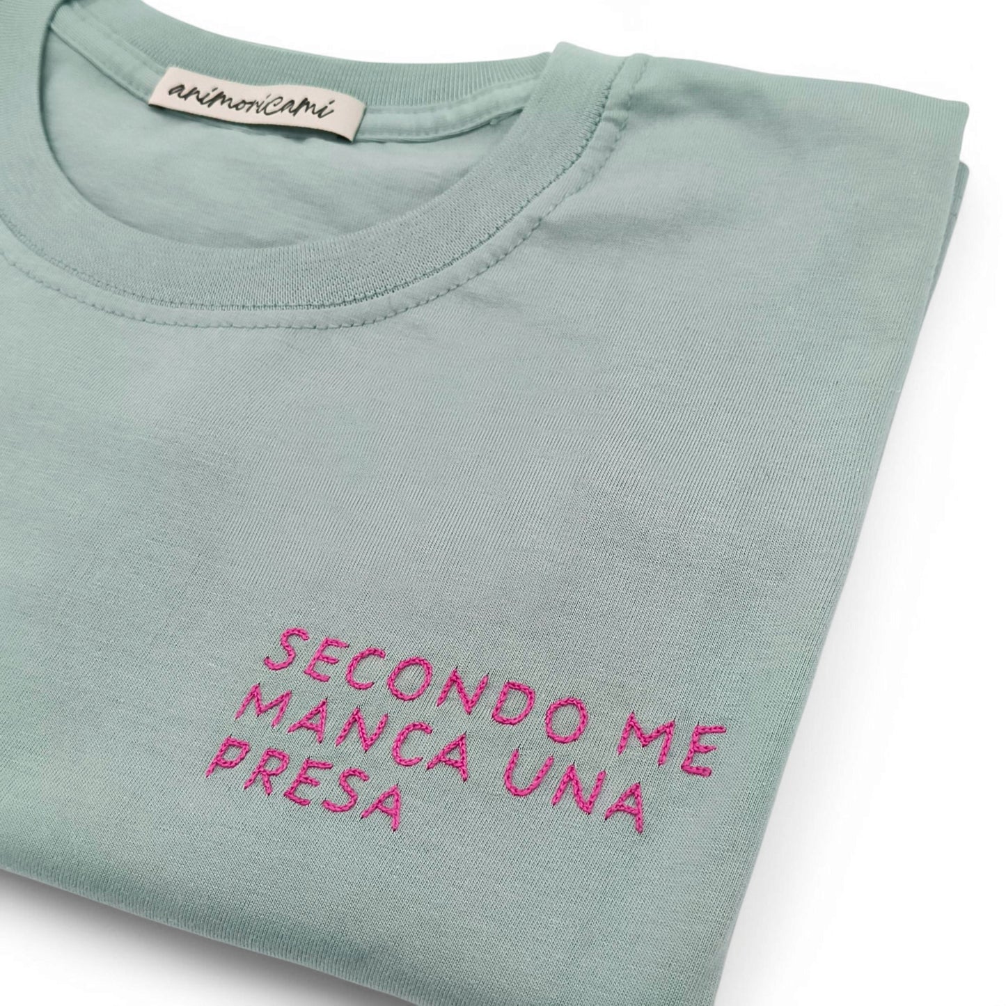 Maglietta "Secondo me manca una presa"