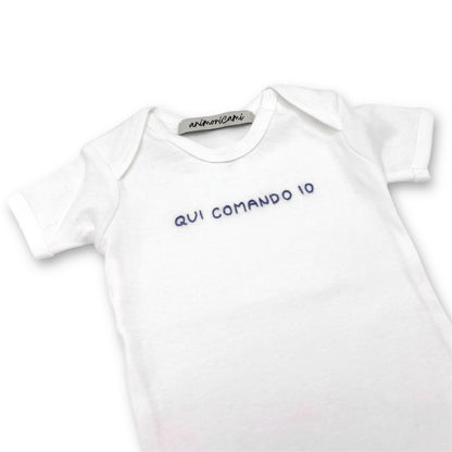 Body neonato "Qui comando io"