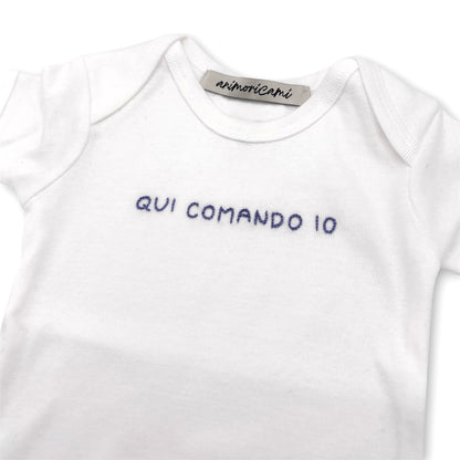 Body neonato "Qui comando io"