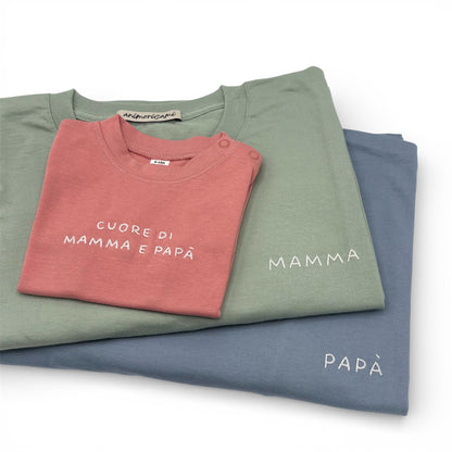 Set magliette genitori + neonato