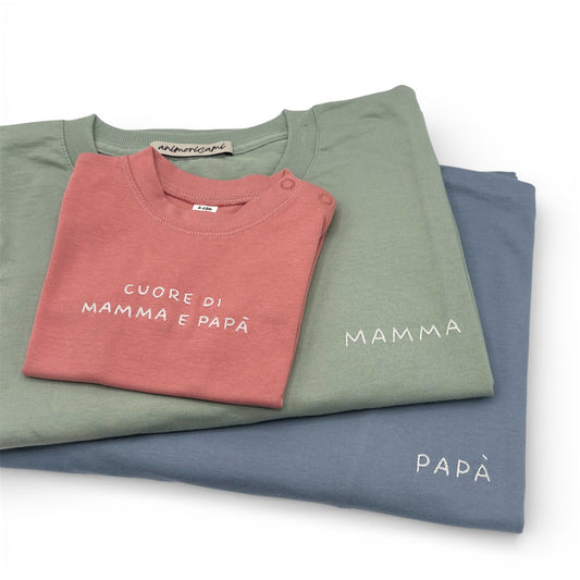 Set magliette genitori + neonato