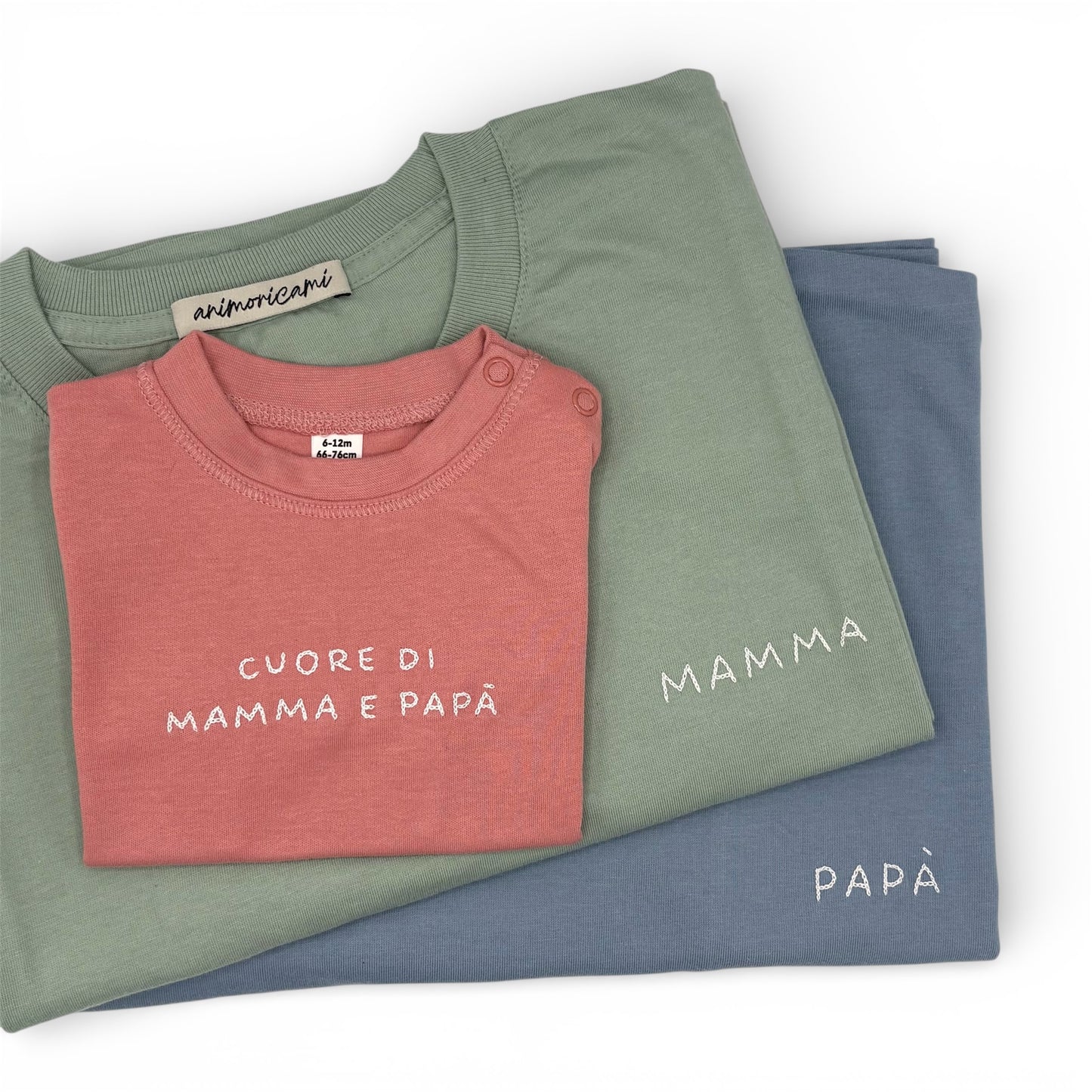Set magliette genitori + neonato