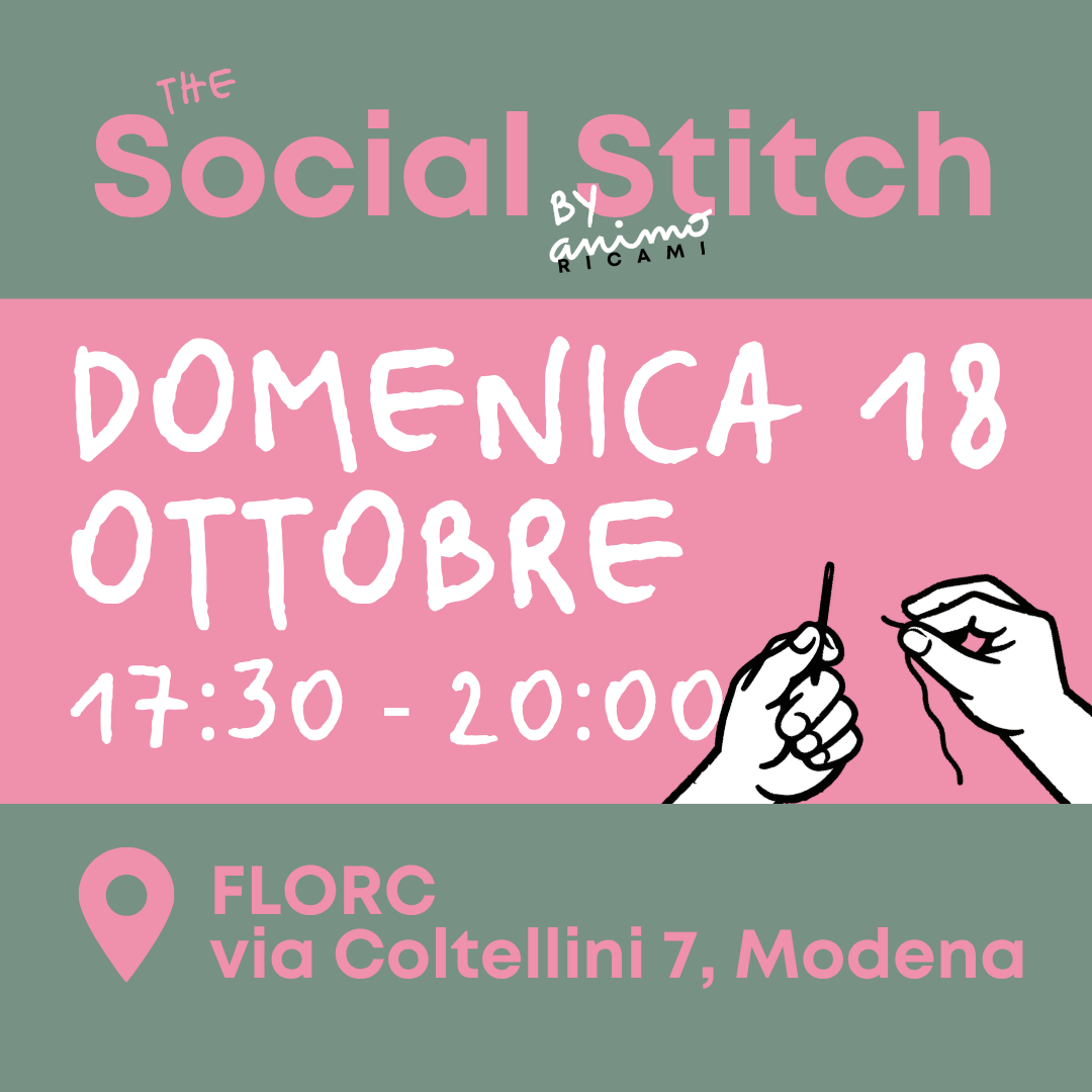 The Social Stitch a Modena, 18/10/26