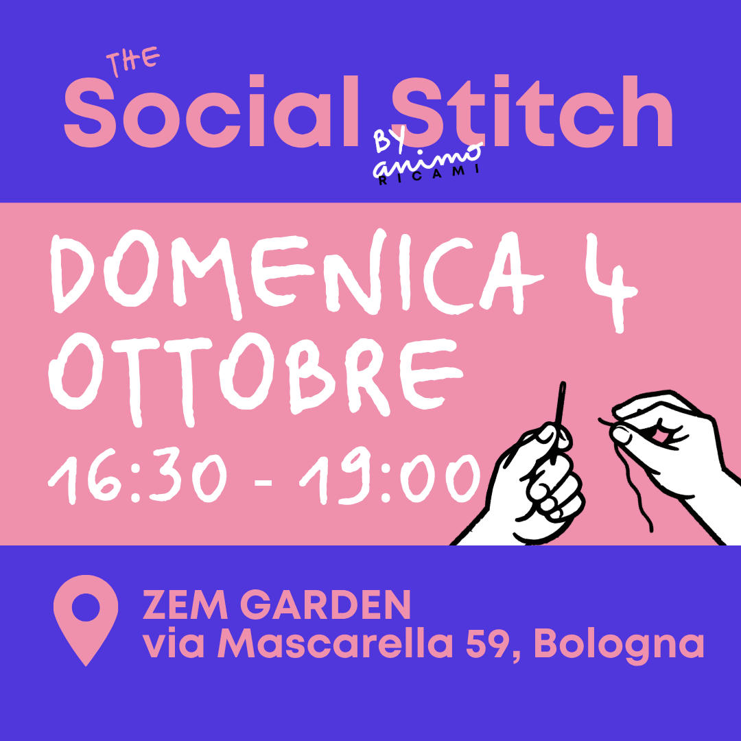 The Social Stitch a Bologna, 04/10/26