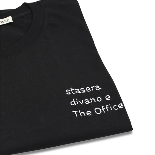 Maglietta "Stasera divano e The Office"
