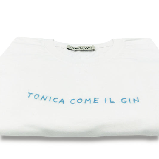 Maglietta "Tonica come il gin"